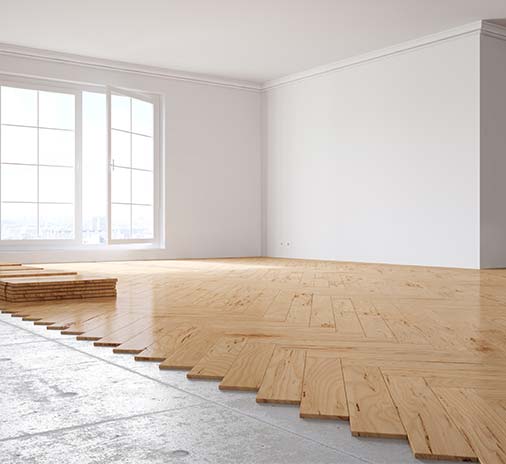 Pose de parquet à Mons